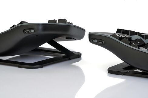 KINESIS Advantage360 Split Ergonomic Keyboard - USB-C | Mechanical Switches | Fully Programmable | Contoured Shape | Adjustable Tenting | PBT Keycaps in Saudi Arabia