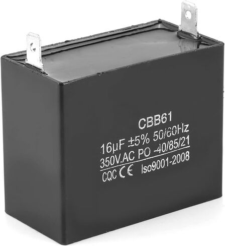 مكثف CBB61، CBB61 تشغيل مولد مكثف CQC 350 فولت تيار متردد 16 فائق التوهج Keenpower 6000A مكثف تشغيل مكثف cbb61 مولد مكثف البدء in Saudi Arabia