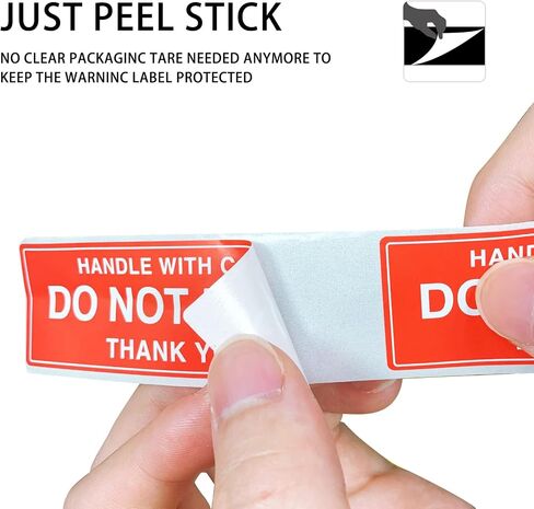 3" X 1" Handle with Care - Do Not Bend - Thank You Shipping Stickers Labels, 250PCS Per Roll in Saudi Arabia