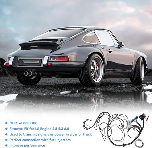 تم تحديث T56 DBC مجموعة أسلاك المحرك المستقلة، متوافقة مع T56 TH400 TH350 700R4 200-4R، لـ DBC LS1 Standalone Harness 4.8 5.3 6.0 1997-2006 القيادة بواسطة كابل EV1 حاقن الوقود in Kuwait