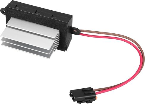 X AUTOHAUX 19331830 منفاخ محرك السيارة المقاوم سخان منفاخ محرك مروحة وحدة التحكم استبدال استبدال بدون تيار متردد مساعد لهامر H2 6.0L in Kuwait