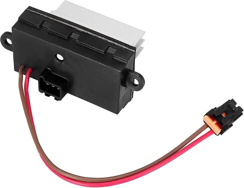 X AUTOHAUX 19331830 منفاخ محرك السيارة المقاوم سخان منفاخ محرك مروحة وحدة التحكم استبدال استبدال بدون تيار متردد مساعد لهامر H2 6.0L in Kuwait
