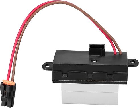 X AUTOHAUX 19331830 منفاخ محرك السيارة المقاوم سخان منفاخ محرك مروحة وحدة التحكم استبدال استبدال بدون تيار متردد مساعد لهامر H2 6.0L in Kuwait