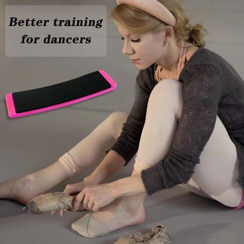 Turn Board,Spin Board for Dance Turn and Skating Balance Training,Orange Rectangular Turn Board for Training Ballet Dancers,Ice Skaters and Gymnasts in Balance and Turning-0 in Saudi Arabia