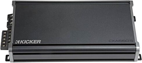 مضخم صوت السيارة Kicker CX Series 46CXA6605T ذو 5 قنوات مع مجموعة الأسلاك والأجهزة الفرعية M10AK4B وسلسلة مفاتيح DIAS in Saudi Arabia