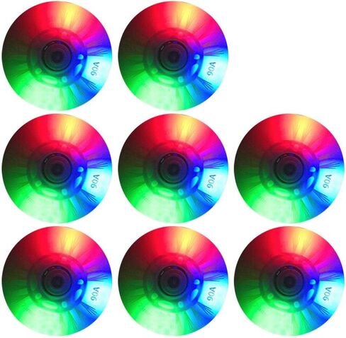 8 Pcs Inline Skate Wheels with 16 Bearings LED Light Up Wheels Indoor Outdoor Roller Skate Wheels in Kuwait