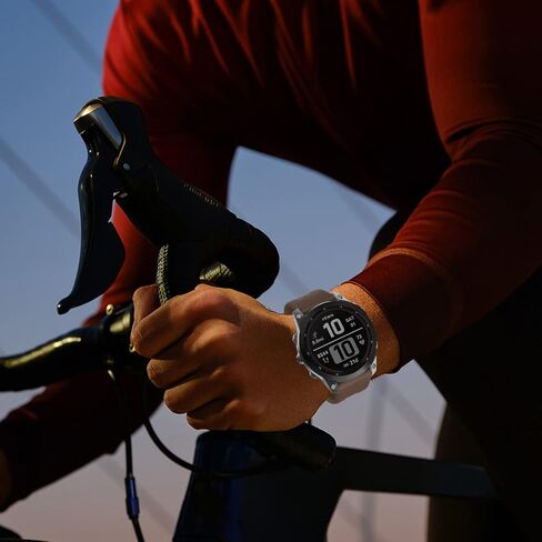 OVERSTEP متوافق مع سوار ساعة Fenix ​​7، حزام ساعة من السيليكون الناعم بعرض 22 مم لساعة Garmin Fenix ​​5/Fenix ​​5 Plus/Fenix ​​6/Fenix ​​6 Pro الذكية (بني) in Saudi Arabia