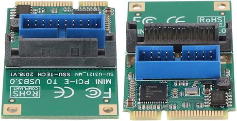 بطاقة توسيع PCIE صغيرة لـ USB 3.0، بطاقة توسيع PCIE صغيرة مريحة وعملية كاملة الارتفاع للكمبيوتر in Kuwait