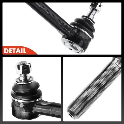 A-Premium Set of 6, Front Inner Outer Tie Rod End & Adjusting Sleeves, Compatible with Chevrolet & GMC - 1988-2002 - Tahoe, Express 1500/2500/3500, Yukon, Savana 1500/2500/3500, C1500/2500/3500 in Saudi Arabia