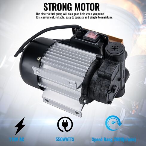 مضخة نقل الزيت الكهربائية ذاتية التحضير 110 فولت تيار متردد 16GPM وقود الديزل الكيروسين مضخات الديزل الحيوي in Kuwait