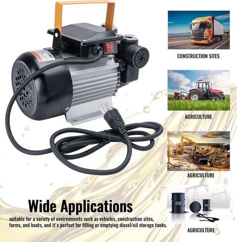 مضخة نقل الزيت الكهربائية ذاتية التحضير 110 فولت تيار متردد 16GPM وقود الديزل الكيروسين مضخات الديزل الحيوي in Kuwait