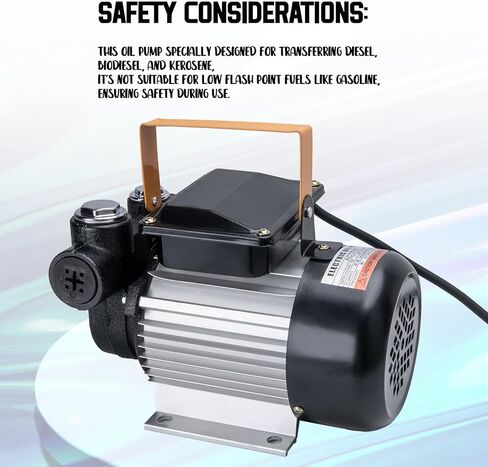 مضخة نقل الزيت الكهربائية ذاتية التحضير 110 فولت تيار متردد 16GPM وقود الديزل الكيروسين مضخات الديزل الحيوي in Kuwait