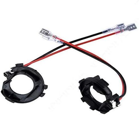 Xotic Tech 2 قطعة H7 LED لمبات الإضاءة حامل محول التجنيب متوافق مع Volkswagen VW Golf GTI MK7 Jetta Routan Passat EOS in Kuwait