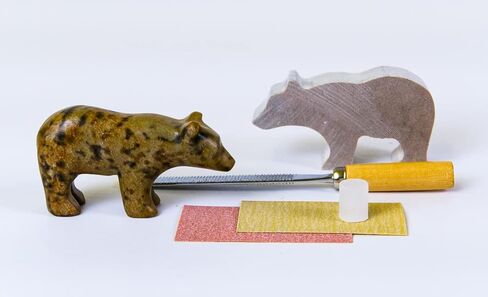 مجموعة نحت الفنون والحرف اليدوية للأطفال والكبار مجموعة من 3 أحجار صابون منحوتة in Kuwait