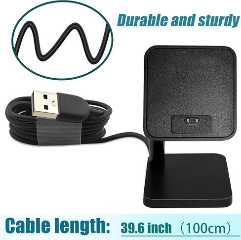 Replacement Charger Dock Compatible with Amzfit Band 7 Smartwatch,Nightstand Charger Rack with 3.3 Feet USB Charging Cable Fit for Amazfit Band 7 in Kuwait