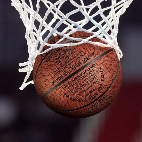 Engraved Basketball Gift 29.5 Inch - Your Limitation It’s Only Your Imagination - to My Son from Mom Christmas Birthday Gifts Indoor/Oudoor Personlized Basketball in Saudi Arabia
