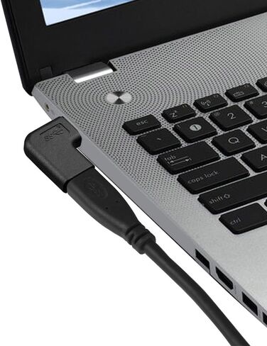 AFUNTA 90 Degree USB C Type C Male to Female Adapter, Right & Left and Upward & Downward Angled 90 Degree USB-C USB 3.1 Type-C Male to Female Extension Adapter for Laptop & Tablet & Mobile Phone in Saudi Arabia