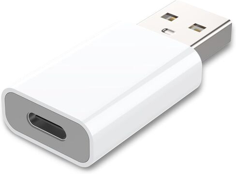 محول MOSWAG USB إلى USB C، محول USB C أنثى إلى USB ذكر متوافق مع Apple MagSafe Watch 9/8/7/SE/Ultra، لهاتف iPhone 15 14 13 12 Mini Pro Max، iPad، Galaxy Note، Pixel، CarPlay، قابس الحائط in Kuwait