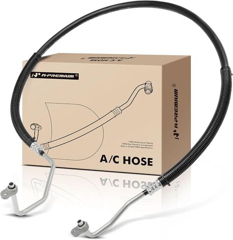 A-Premium A/C Discharge Line Hose Assembly Compatible with Chevrolet, GMC Models - Express 1500/2500/3500, Savana 1500/2500/3500, 4.8L 5.3L 6.0L, Compressor to Condenser in Saudi Arabia