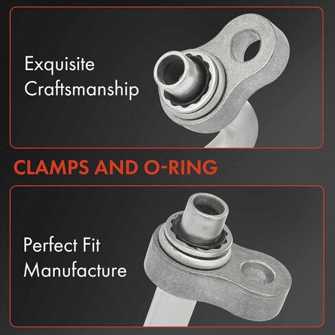 A-Premium A/C Discharge Line Hose Assembly Compatible with Chevrolet, GMC Models - Express 1500/2500/3500, Savana 1500/2500/3500, 4.8L 5.3L 6.0L, Compressor to Condenser in Saudi Arabia