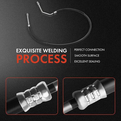 A-Premium A/C Discharge Line Hose Assembly Compatible with Chevrolet, GMC Models - Express 1500/2500/3500, Savana 1500/2500/3500, 4.8L 5.3L 6.0L, Compressor to Condenser in Saudi Arabia