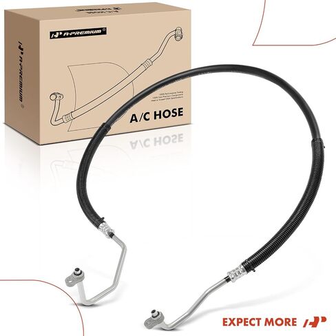 A-Premium A/C Discharge Line Hose Assembly Compatible with Chevrolet, GMC Models - Express 1500/2500/3500, Savana 1500/2500/3500, 4.8L 5.3L 6.0L, Compressor to Condenser in Saudi Arabia