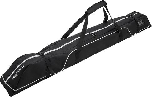 LIXADA Ski Bag Padded Snowboard Bag Waterproof Ski Bag Ski Equipment Storage Bag Reinforced Double Padding Bag for Travel Camping Hiking in Saudi Arabia