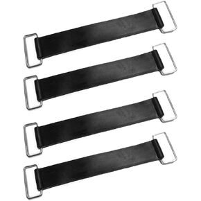 4 PCS بطارية الأشرطة بطارية نارية البطارية البطارية أسفل حزام البطارية الصمود لأسفل حزام نطاقات مرنة Univers