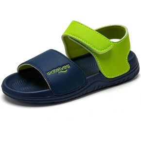 WateLves Kids Sandals Toddler Summer Sandals Adjustable Hook and Loop Strap Sport Sandal Shoes