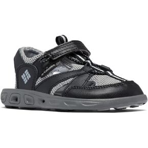 Columbia Youth Techsun Wave Sandal, Black/Steam, 13