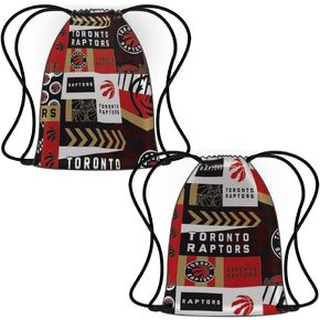 مجموعة Pro Specialities Group Toronto Raptors W/Zipper Gym Bag للرياضة والسفر والاستخدام اليومي
