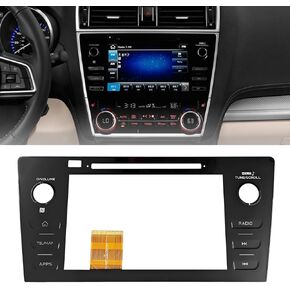 86471-AL65A شاشة تعمل باللمس لعام 2018-2019 Subaru Legacy & Outback بديلة لرقم اللمس ، استبدال# 86471al65a 86471al66a 86471al67a 86471al68a