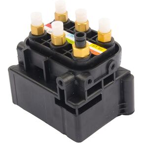 Air Suspension Compressor Valve Block Air Supply Compatible with Mercedes Benz 2007-2015 W164 W166 W221 W251 GL Class 2123200358 2513200058