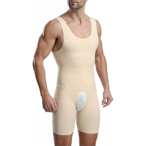 رجال كامل الجسم تشكل الانحدار الانحدار bodysuit خفيفة الوزن سلسة مفتوحة المنشعب مفتوحة البطن التحكم