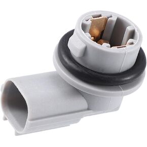 ACROPIX Side Marker Light Lamp Bulb Holder No.33304-TET-H01 for Honda Civic Hatchback Sedan 2016-2021 Plastic Gray Car Parts