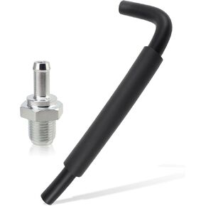 Engine Hose Kit, 12204-28020 PCV Valve Hose, 12262-28021 Hose Compatible with Toyota Camry Corolla Highlander Matrix RAV4 for Lexus HS250h for Scion XB 2.4L PCV Valve and Hose Kit