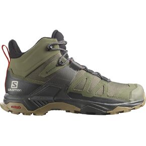 Salomon X Ultra 4 Mid GTX Hiking Boots Mens Sz 11.5 Deep Lichen Green/Peat/Kelp