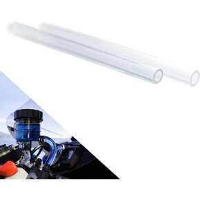 BZ Universal 6mm Master Cylinder Tube TPR Hoses Clutch Brake Fluid Reservoir Hose Clear Pair, BH-6MM2P-BZ