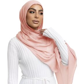 Viscose Hijab Scarf for Women Muslim Cotton Jersey Hijab Fashion Long Scarf Shawls