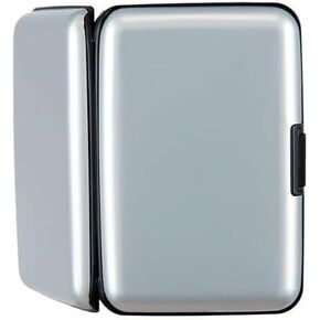 RFID Blocking Credit Card Protector,RFID Blocking Aluminum Wallets for Women & Men Card Holder for Credit Cards Case (silver)