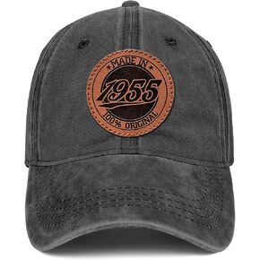 70th Birthday Gifts for Men Women 70 Year Old Gifts 1955 Birthday Vintage Hat 100% Cotton Baseball Cap