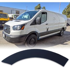 الخلفية اليسرى Fender Flare لعام 2015-2023 Transit 150 250 350 ، إكسسوارات سائق القوس العجلة القوس ، استبدل OEM # FO1790121 ، CK4Z61280K97AC ، الأسود ، 1pc