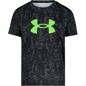 Under Armor UA Tech Big Logo Printed SS ، Black ، 5