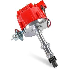Hei Distributor w/cap & rotor استبدال لـ Pontiac 301CI 326CI 350CI 389CI 400CI 421CI 428CI 455CI V8 65K Coil Block Big Block استبدال JM6504R PE326 1040011