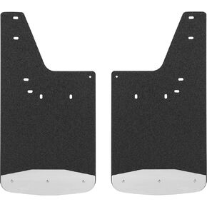 LUVERNE 250933 Rear 12-Inch x 23-Inch Textured Rubber Mud Guards, Select Dodge, Ram 1500, 2500, 3500