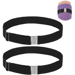 Giantree 2Pcs Women's Thigh Garter Belt, Adjustable Black Garter, Thigh Strap Plus Size Thigh Garter Belt, Thigh Bands Women in Saudi Arabia