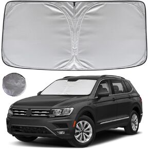 KAYZT Windshield Sun Shade for 2024 2025 Toyota Grand Highlander Foldable Sunshade Front Window Custom Fit Car Accessories