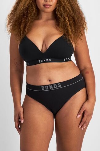 Bonds Seamless Stretch Rib Hipster High Leg Underwear for Women, 3-Pack in Kuwait