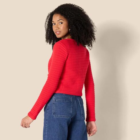 Amazon Essentials Women's Regular-Fit Midweight Cardigan Sweater in Saudi Arabia