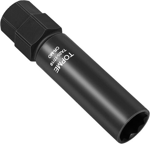 10 spline lug nut socket ، استبدال لـ TA20-17/19 ، متوافق مع مفتاح العروة BIMECC 10 spline ، لإزالة 10 نقاط من NUT NUT للشاحنة الكبيرة من سيارات الدفع الرباعي مع 13/16 و 7/8 Drive ، CR-MO in Kuwait